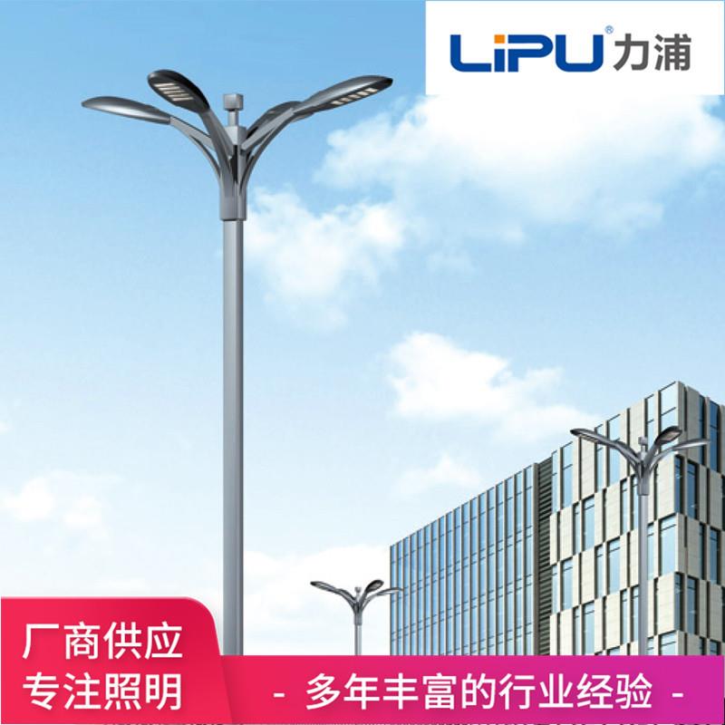 城市特色智慧路灯5g充电桩路灯监控显示屏一体化多功能杆集成系统