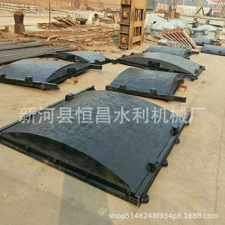 厂家大量 平推螺杆启闭机小型铸铁闸门200*200mm现货供应