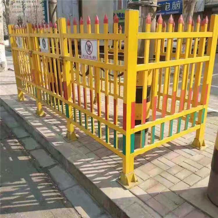 玻璃钢电力围栏电力安全防护栏厂家 变压器隔离围栏伸缩护栏