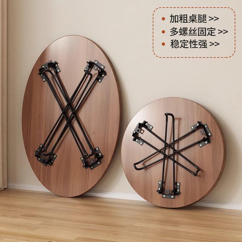 茶几小桌子轻奢小户型可折叠客厅简约现代家用圆形家用沙发小边几