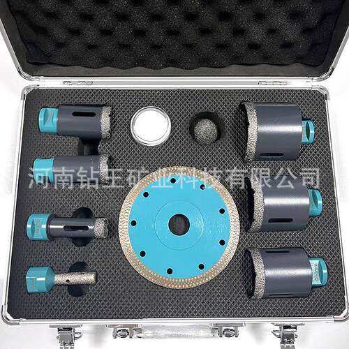M14钎焊金刚石开孔器瓷砖大理石材打孔玻璃角磨机钻头 跨境扩孔钻