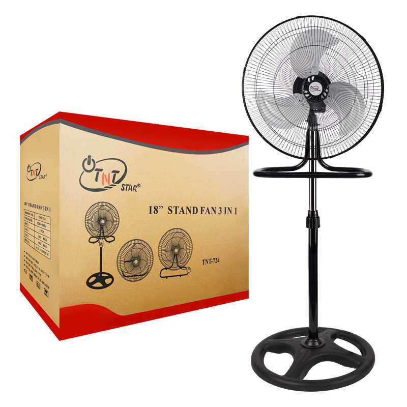热销电风扇家用摇头扇工业风扇18寸三合一风扇落地 外贸 fan