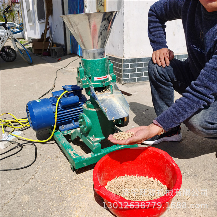 养殖饲料颗粒机 家用电颗粒机 草粉饲料造粒机