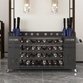 雨伞架收纳架定制logo大容量长柄商用公司班级商务门口伞架置物架