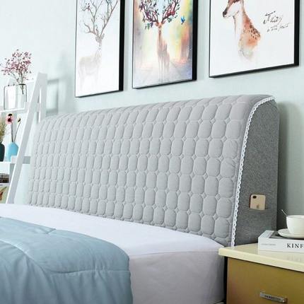 棉通用软包床头罩全包床头套年2021新款弧形欧式靠背罩0114z