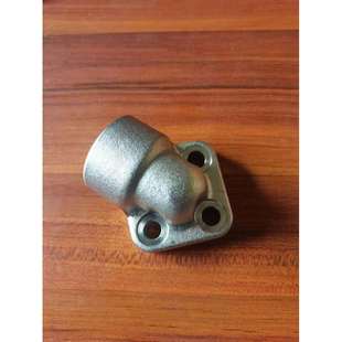 BFW3齿轮泵法兰油泵口90度3孔方法兰 安扣液压件