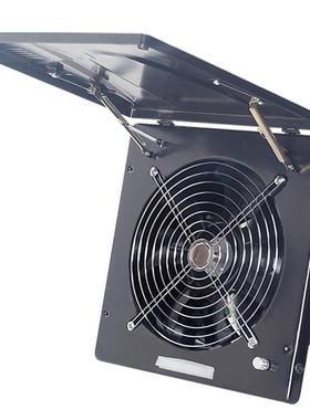 翻盖换气扇厨房排烟大功率10寸排风扇抽风机窗排式高速排气扇