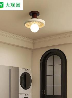 大观园过道灯走廊阳台灯玄关吸顶灯创意入户门厅灯中古风灯具522L