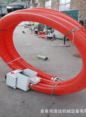 自吸式牛筋软管吸粮机无破损河沙抽料机手提式抽沙机