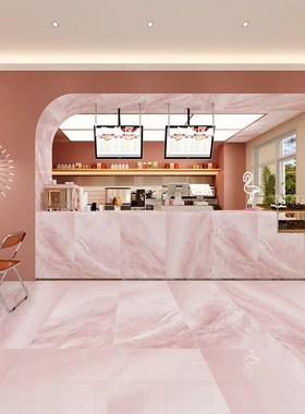 粉紫色亮面奢石通体大理石亮面瓷砖600x1200客厅地砖工程别墅背景