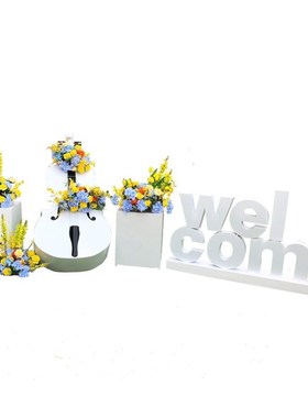 户外园林景观雕塑婚庆道具花园公园庭院金属大提琴花架装饰品摆件