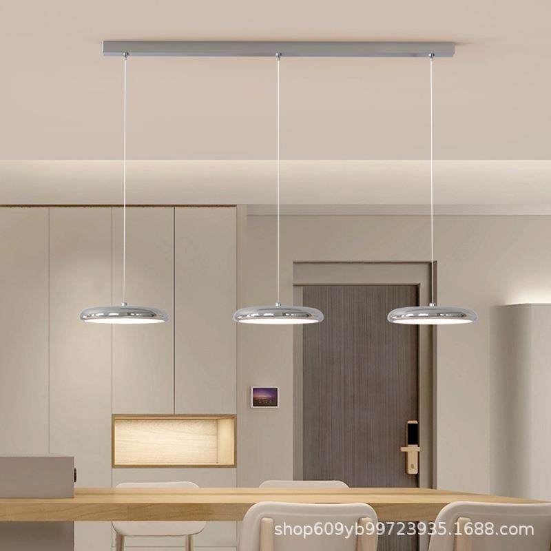 网红餐厅吊灯现代简约轻奢飞碟三头饭厅餐桌吧台灯全光谱护眼灯具,清洗/食品/商业设备,风口/风叶/风机配件,淘宝优惠券,粉丝福利购,淘宝优惠卷