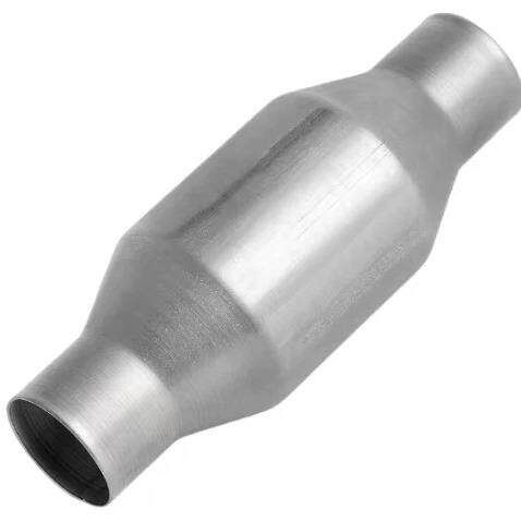 适用于2.5inch英寸不锈钢催化转化器器排气管2个装通用款410250