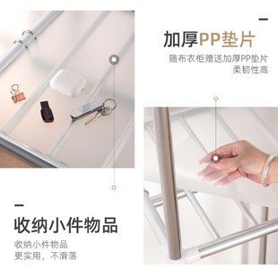 深55cm超高上下挂衣柜大衣风衣西服挂衣柜简易牛津布衣柜卧室宿舍