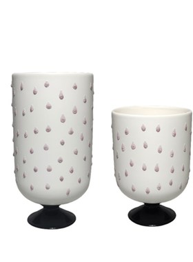 新中式几何创意陶瓷花瓶样板间客厅书房玄关边柜插花花器装饰摆件