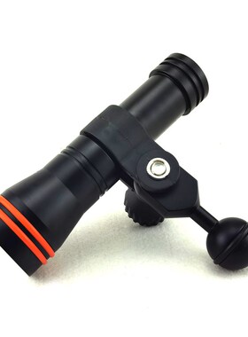 潜水电筒夹子YS固定夹直径24/26/30mm灯臂夹专业水下摄影配件装备