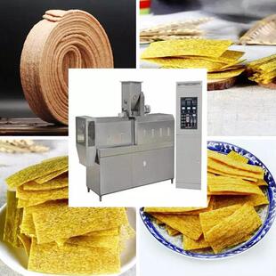 全自动苦荞片生产线 亚麻籽酥生产线 油炸食品生产线 锅巴膨化机