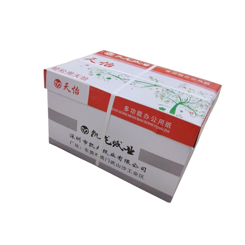天怡牌A4防静电复印纸a4纸打印白纸办公用纸80G复印纸4000张10包