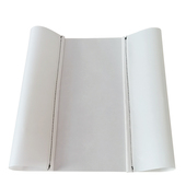 压烫机高温布铁氟龙白色耐高温隔热布防静电热转印烫画机耗材