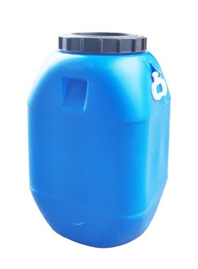 塑料桶加厚水桶塑j料油桶50L升100斤耐酸碱耐酸碱方桶蓝色酵素桶