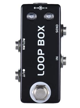 线路选择器LOOPBOX环路切换开关单块效果器被动式AB跳线盒