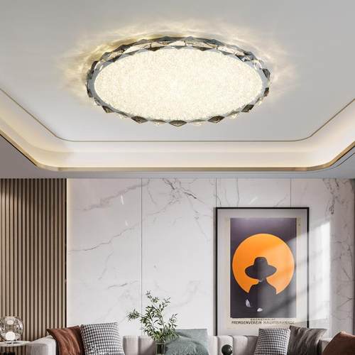 led吸顶灯客厅灯简约现代大气餐厅灯轻奢卧室灯2025年新款主卧灯