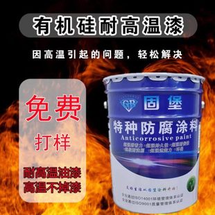国标有机硅耐高温银粉漆200度300度400度500度600度800度可定制20