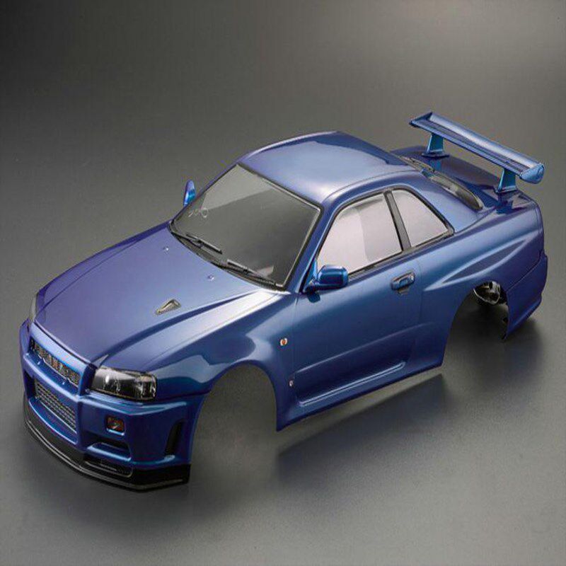 Killerboy KB GTR GT-R Skyline R34 1/10漂移车 成品车壳 195MM