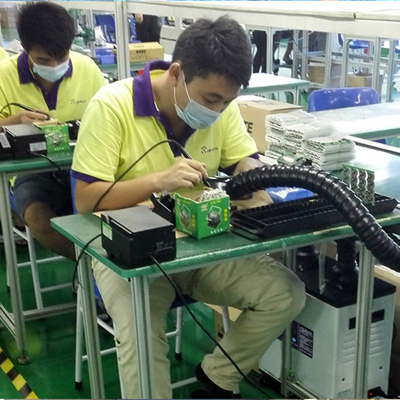 烙铁焊锡a烟雾净化器移动式工业焊接吸烟机过滤激光打标烟尘净化