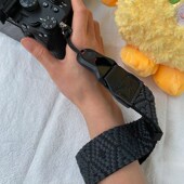 棉质提花相机手腕带单反微单相机挂D绳加宽减压快拆扣腕带手绳配