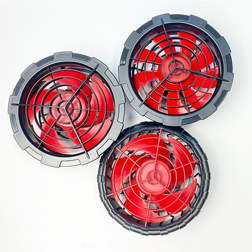 空调服配件防水风扇大功率无刷防水工地户外工作风扇配件制冷充电