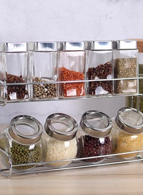 样板房间厨房橱柜软装摆件展厅饰品油瓶调味罐研磨器创意道具组合