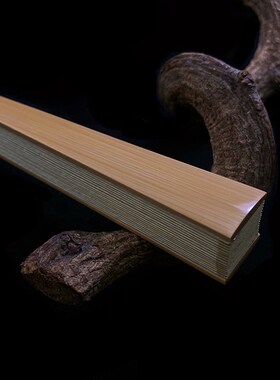 景扇堂9.5寸18方手工水磨玉竹折扇古风刮宓苏工空白扇面文玩扇子