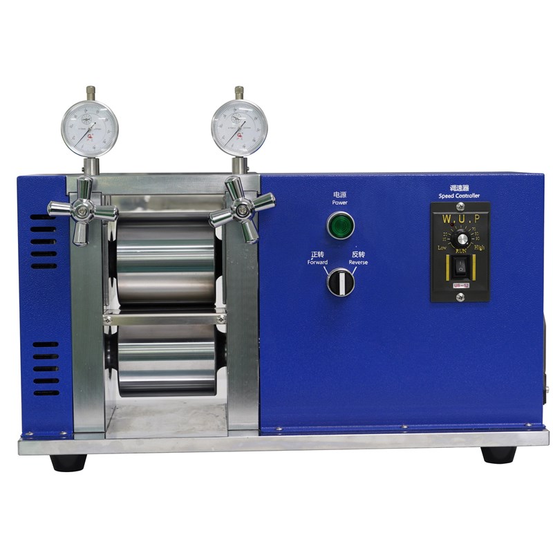 加热对压c机电锂电池材料试验设备金属锂极片辊压机可按需求定宽