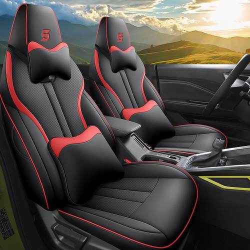 五菱星驰纳帕皮五座SUV原车纹路1:1专用汽车坐垫四季全包专车座套