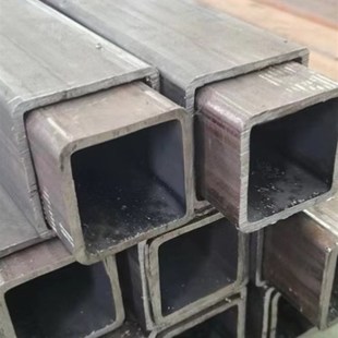 Q355B空心无缝方管钢材Q235B方矩形管扁通方通空心方形钢管切零切
