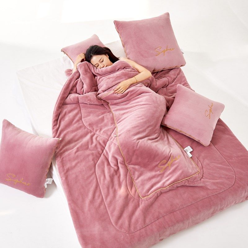 抱枕车用被子两用冬天枕头被二合一车载靠枕车内午睡毯加厚抱枕被,居家布艺,抱枕被,淘宝优惠券,粉丝福利购,淘宝优惠卷