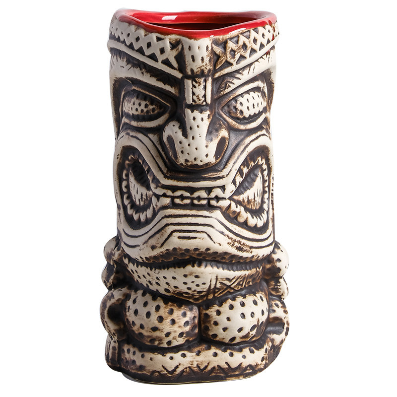 酒吧僵尸杯tiki杯个性夏威夷鸡尾酒杯创意陶瓷杯子提基杯复古酒杯