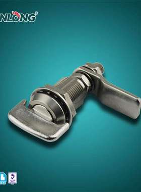 尚坤SK1-063F不锈钢圆头锁 机箱户外防水锁 设备机柜不锈钢转舌锁