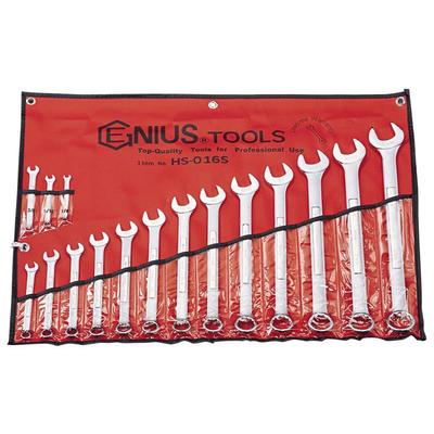 天赋（GENIUS）HS-016S工具16件套英制两用扳手现货
