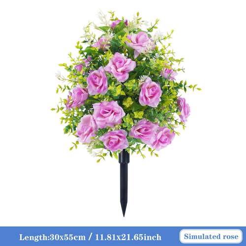 现货供应仿真花玫瑰花拍摄道具布景花束配件装饰插花仿真绿植