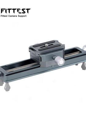 FITTEST众杰MR-180II微距云台导轨便携桌面拍摄滑轨微移延时视频