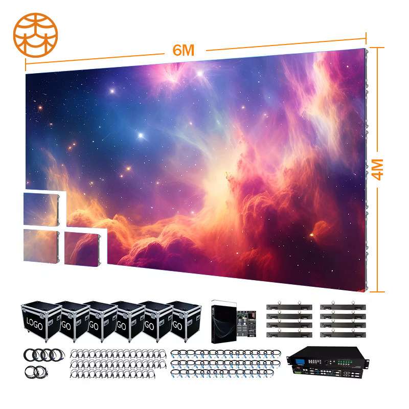 MLS Full color led display indoor wall led billboard screen