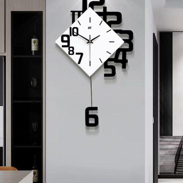 2023钟表挂钟客厅轻奢时尚创意挂表家用现代简约装饰时钟挂墙,家居饰品,挂钟,淘宝优惠券,粉丝福利购,淘宝优惠卷