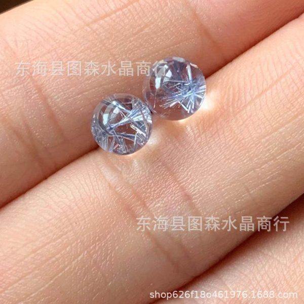 蓝发晶蓝线石随行蛋面蓝发珠蓝发矿原石蓝绒蓝发异象景石,饰品/流行首饰/时尚饰品新,摆件,淘宝优惠券,粉丝福利购,淘宝优惠卷