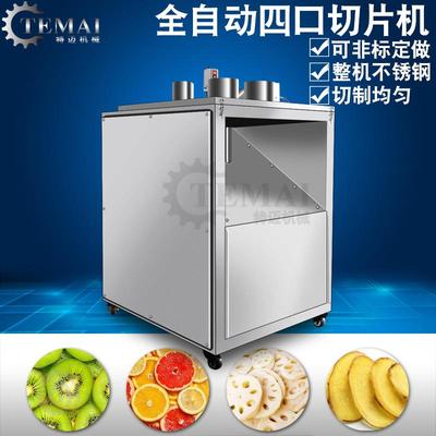 厂家销售佳丽果切片机不锈钢夏橙切薄片机雪花梨切片设备