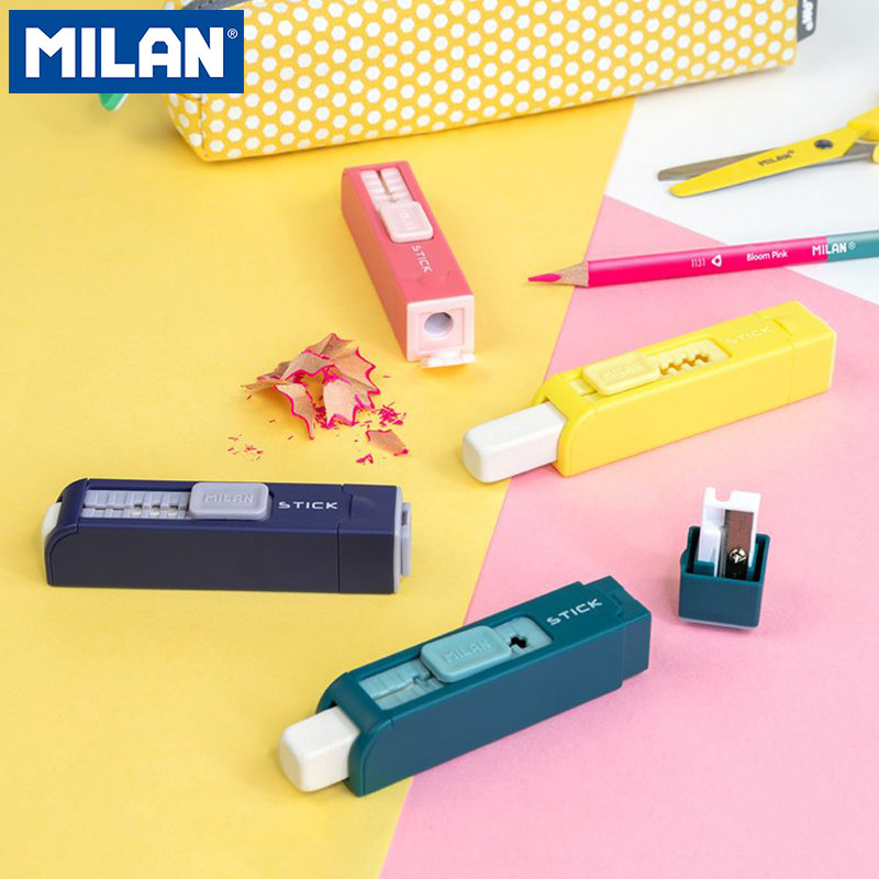 MILAN便携二合一卷笔刀橡皮套图片