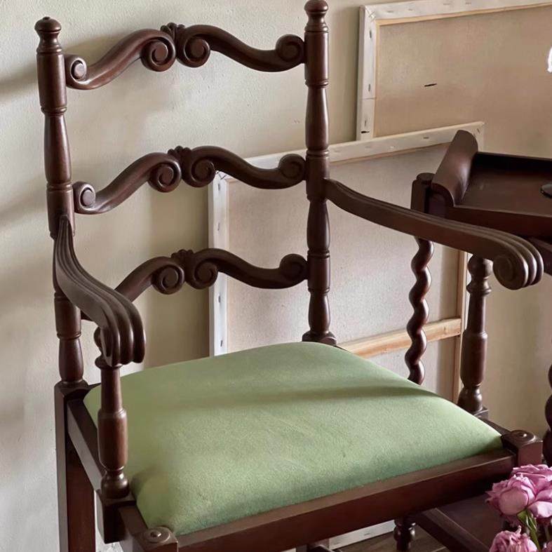 法式复古椅子家用中古vintage扶手靠背茶桌椅民宿酒店家具餐椅,3C数码配件,其它配件,淘宝优惠券,粉丝福利购,淘宝优惠卷