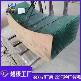 坤豪玻璃厂专业生产异形玻璃深异形磨边玻璃设备齐全工艺精湛