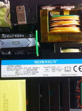 金升阳MornsunAC/DC24V/550W开板电源3×5LOF550-20B24